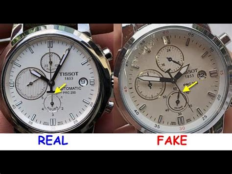 tissot watches original vs fake|real vs real tissot.